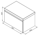 taburetka ELEMENT 13 do 700x450x450 – Obrázok 6