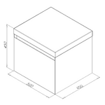 taburetka ELEMENT 13 do 500x450x450 – Obrázok 5