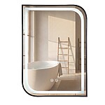 Zrkadlo LED ZONE 70X50 BLACK – Obrázok 2