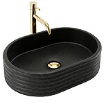 Umývadlo na dosku Nicoletta Black – Obrázok 2