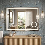 Zrkadlo LED 80x60cm HAVEN – Obrázok 2
