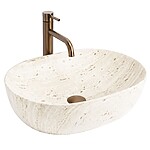 Umývadlo na dosku Amelia Travertine Classic 48 – Obrázok 9