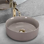 Umývadlo na dosku REA SAMI Beige Shiny – Obrázok 3