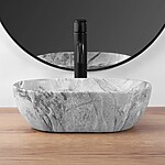 Umývadlo na dosku Rea AMELIA MINI STONE MATT – Obrázok 3