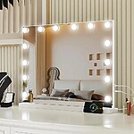 Zrkadlo LED HOLLYWOOD White – Obrázok 3