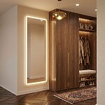 Zrkadlo LED Classico 60x170cm White – Obrázok 7