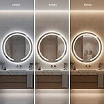 Zrkadlo LED 50cm Modern – Obrázok 4