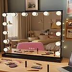 Zrkadlo LED HOLLYWOOD Black – Obrázok 4