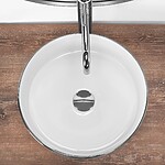 Umývadlo na dosku Rea Sami Brush Silver – Obrázok 4