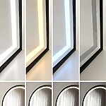 Zrkadlo LED Orbit 60x170cm Black – Obrázok 8