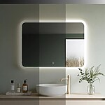 Zrkadlo LED 80x60cm TOP-3 – Obrázok 5