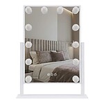 Zrkadlo LED HOLLYWOOD White 30x40 – Obrázok 6