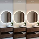 Zrkadlo LED 70cm Fabio – Obrázok 6