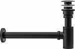 Umývadlový sifón Klik-Klak Universal Rea Black Matt – Obrázok 7