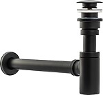 Umývadlový sifón Klik-Klak Universal Rea Black Aged – Obrázok 7