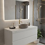 Umývadlo na dosku REA SAMI Beige Shiny – Obrázok 8