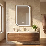 Zrkadlo LED ZONE 80X60  GOLD BRUSH – Obrázok 9