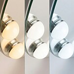 Zrkadlo LED HOLLYWOOD White – Obrázok 9