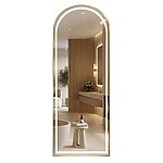 Zrkadlo LED Orbit 50x160cm Brush Gold