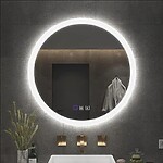 Zrkadlo LED BLUETOOTH FFJ 80cm – Obrázok 12