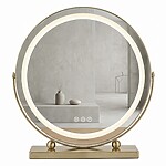 Zrkadlo LED MAKE-UP L.Gold 50 cm