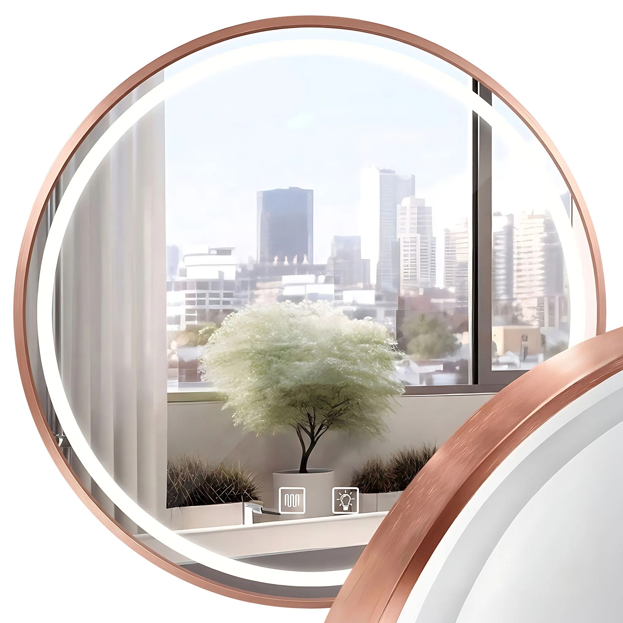 1_default-71 Zrkadlo LED 70cm MMJ BRUSH COPPER – Obrázok 1