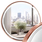 Zrkadlo LED 80cm MMJ BRUSH COPPER