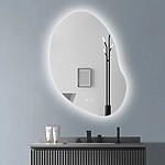 Zrkadlo LED 80x60cm CLOUD C – Obrázok 2