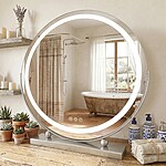 Zrkadlo LED MAKE-UP Chrome 50 cm – Obrázok 2
