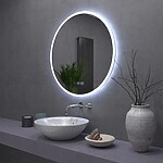 Zrkadlo LED BLUETOOTH FFJ 60cm – Obrázok 4