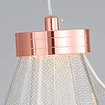 Zrkadlová lampa Závesné APP1765-1CP z ružového zlata – Obrázok 5