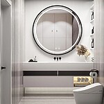 Zrkadlo LED 650cm MMJ Black – Obrázok 5