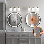 Zrkadlo LED 90cm MMJ Black – Obrázok 6