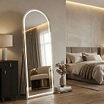 Zrkadlo LED Orbit 60x170cm Brush Gold – Obrázok 7
