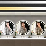 Zrkadlo LED 650cm MMJ Black – Obrázok 7