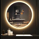 Zrkadlo LED BLUETOOTH FFJ 80cm – Obrázok 8