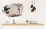 Zrkadlo LED 70x100cm FOG – Obrázok 8