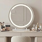 Zrkadlo LED MAKE-UP White 40 cm – Obrázok 8