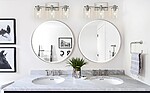 Zrkadlo LED 50cm MMJ BRUSH SILVER – Obrázok 9