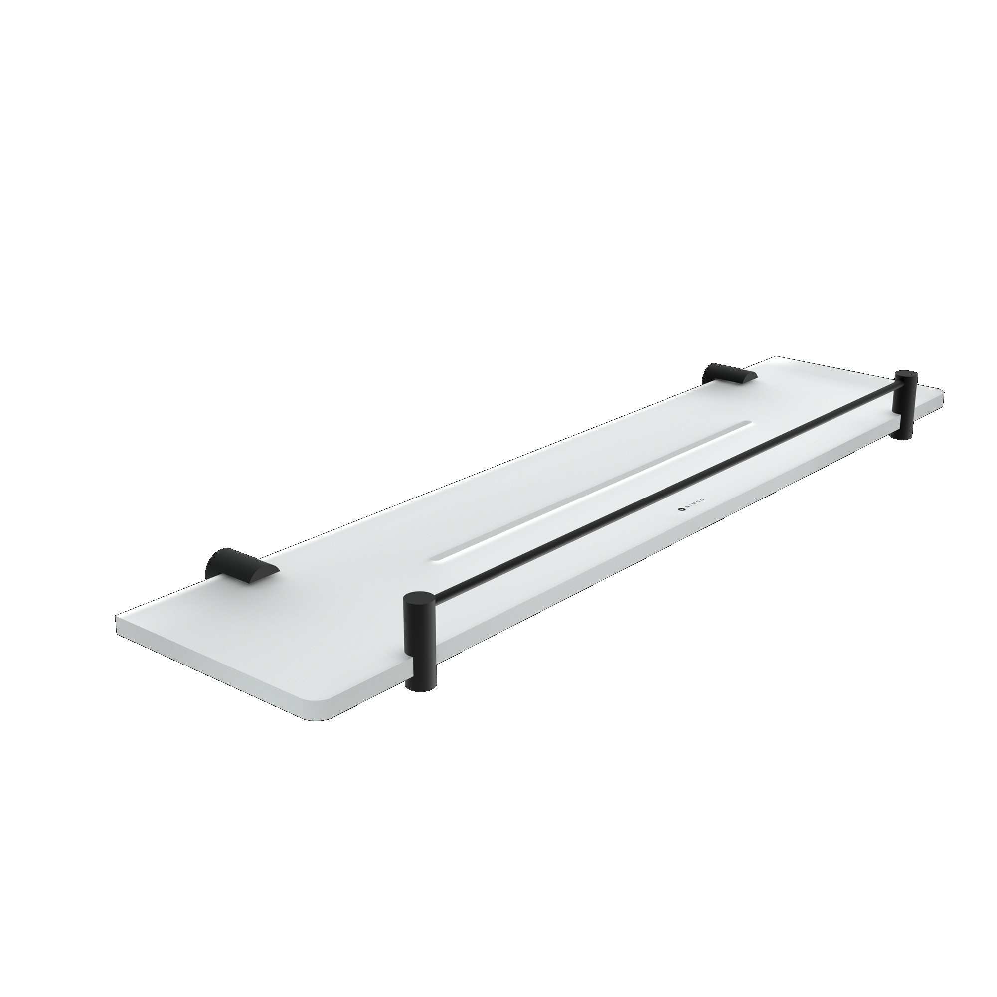 police-nimco-bormo-brc-x450-x-90-nahled Nimco Černá police IXI s ohrádkou, 50 cm – Obrázok 1