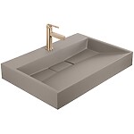Umývadlo z liateho mramoru Rea GOYA TAUPE 70CM – Obrázok 8