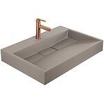 Umývadlo z liateho mramoru Rea GOYA TAUPE 70CM – Obrázok 9